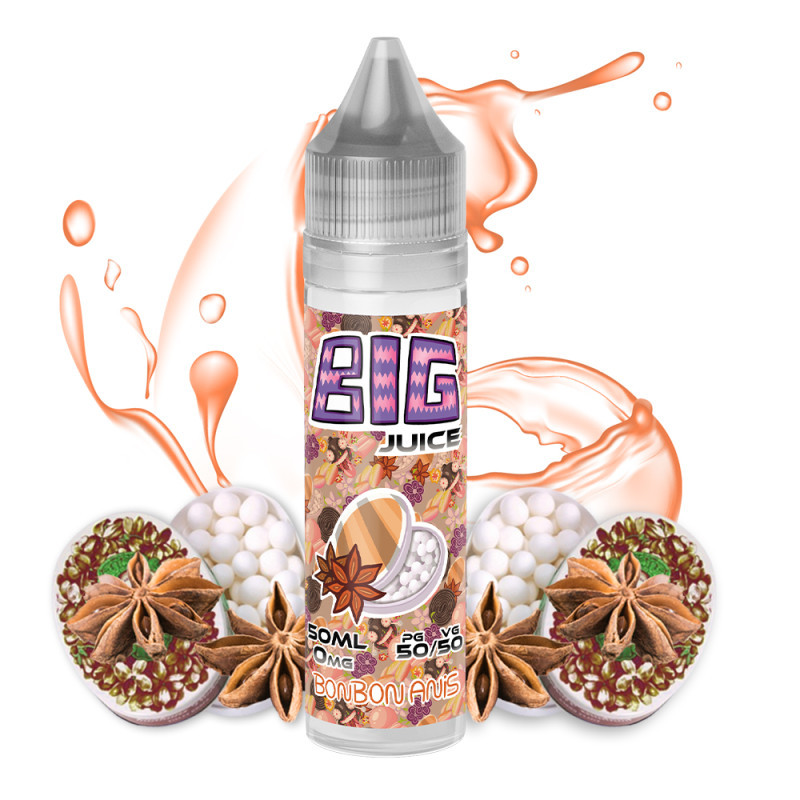 Bonbon anis 50 ml - Big juice - 0mg