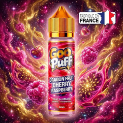 E-liquide Dragon Fruit Cherry Raspberry 50ml - Goo Puff