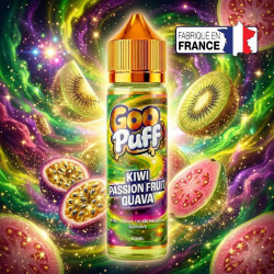 E-liquide Kiwi Passion Fruit Guava 50ml - Goo Puff