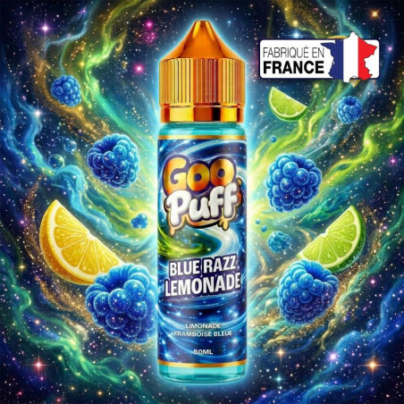 E-liquide Blue Razz Lemonade 50ml - Goo Puff