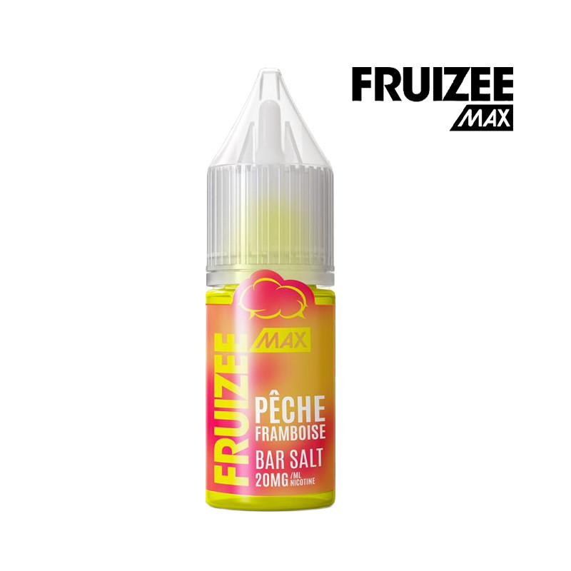E-liquide Pêche Framboise 10ml Bar Salt - Fruizee Max by Fruizee - 10mg