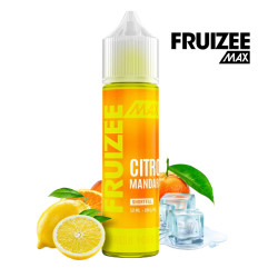 E-liquide Citron Mandarine 50ml - Fruizee Max by Fruizee - 0mg