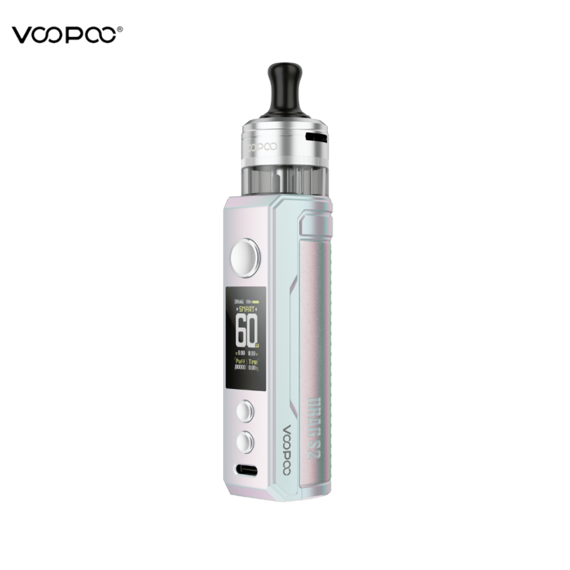 Kit Drag S2 2500mAh - Voopoo - Colorful silver