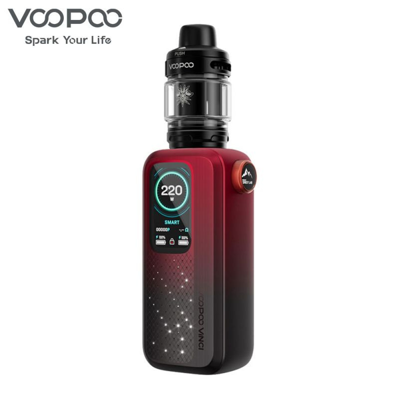 Kit Vinci Spark 220 - VooPoo - Dark Red