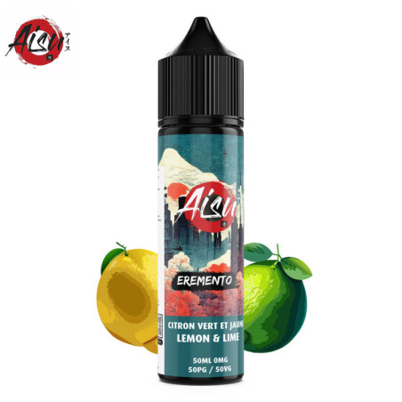 E-liquide Citron Vert et Jaune 50ml - Eremento by Aisu