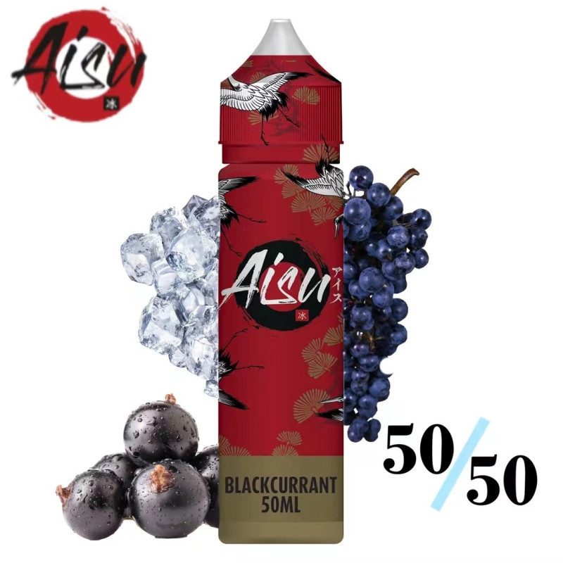 E-liquide Blackcurrant 50ml - AISU - 0mg
