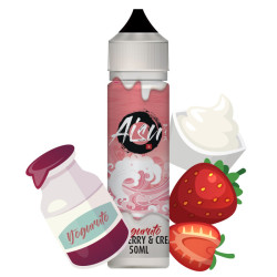 E-liquide Strawberry & Cream 50ml - AISU Yoguruto