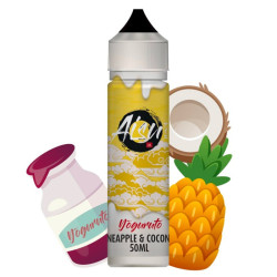 E-liquide Pineapple & Coconut 50ml - AISU Yoguruto - 0mg