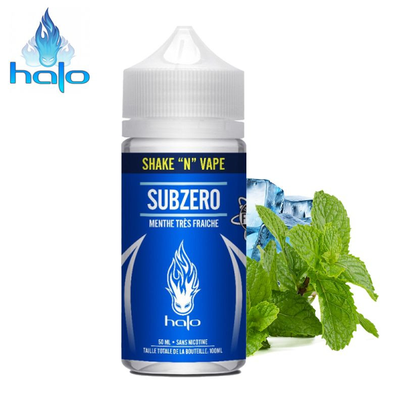 E-liquide SubZero 50ml - Halo - 0mg