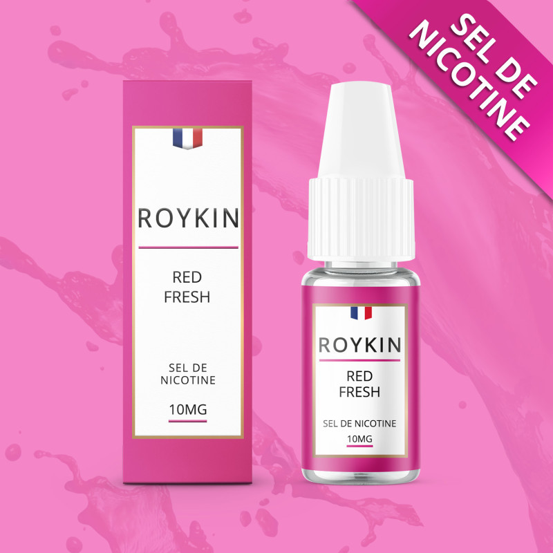 E-liquide Red Fresh 10ml Nic Salt - Roykin - 10mg