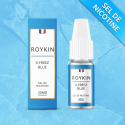 E-liquide X-Freez Blue 10ml Nic Salt - Roykin
