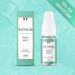 E-liquide Triple Mint 10ml Nic Salt - Roykin - 10mg
