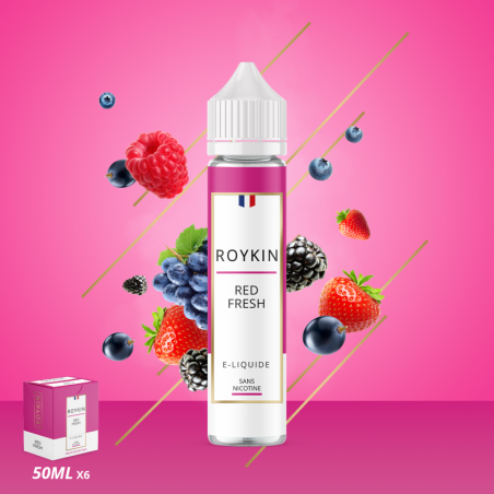 E-liquide Red Fresh 50ml - Roykin