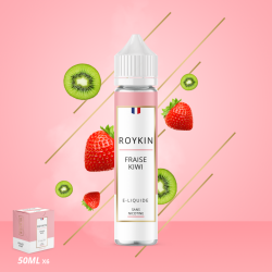 E-liquide Fraise Kiwi 50ml - Roykin - 0mg
