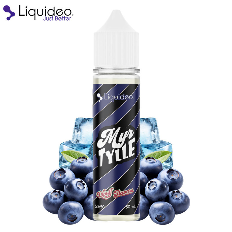 E-liquide Myrtille Glacée 50ml - Wpuff Flavors by Liquideo - 0mg