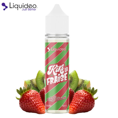 E-liquide Kiki La Fraise 50ml - Wpuff Flavors by Liquideo