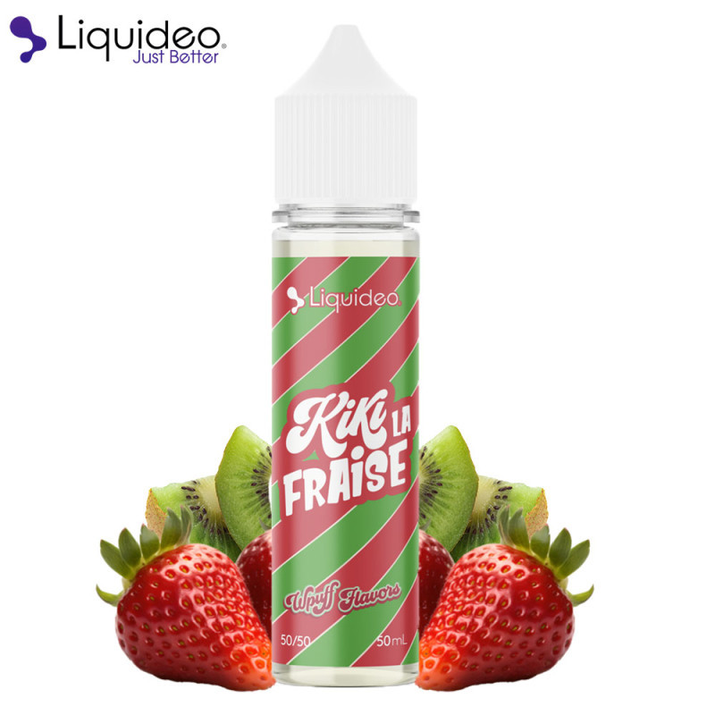 E-liquide Kiki La Fraise 50ml - Wpuff Flavors by Liquideo - 0mg