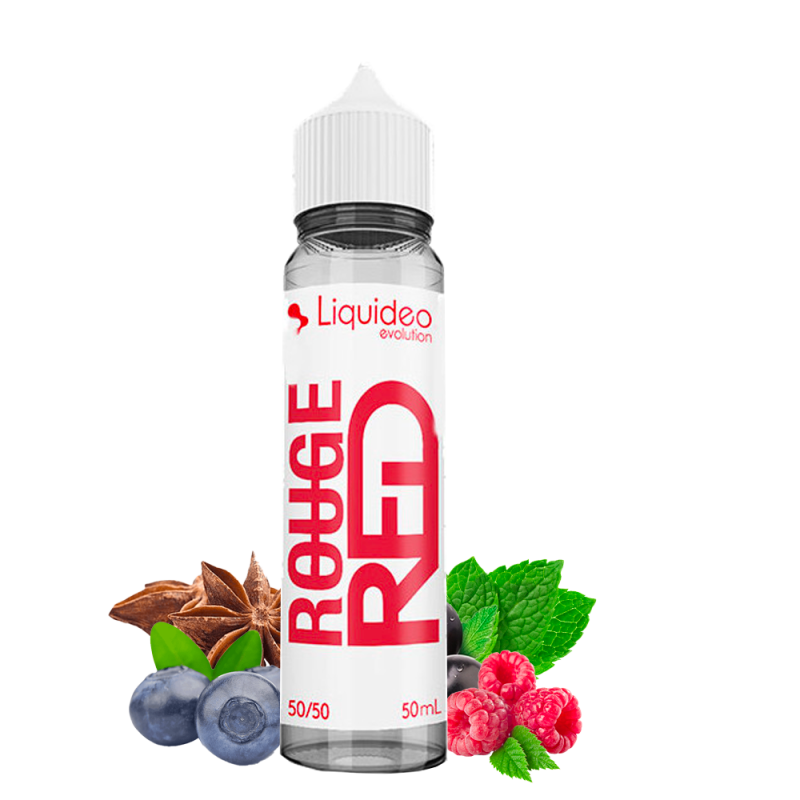 E-liquide Le Rouge 50ml - Liquideo - 0mg