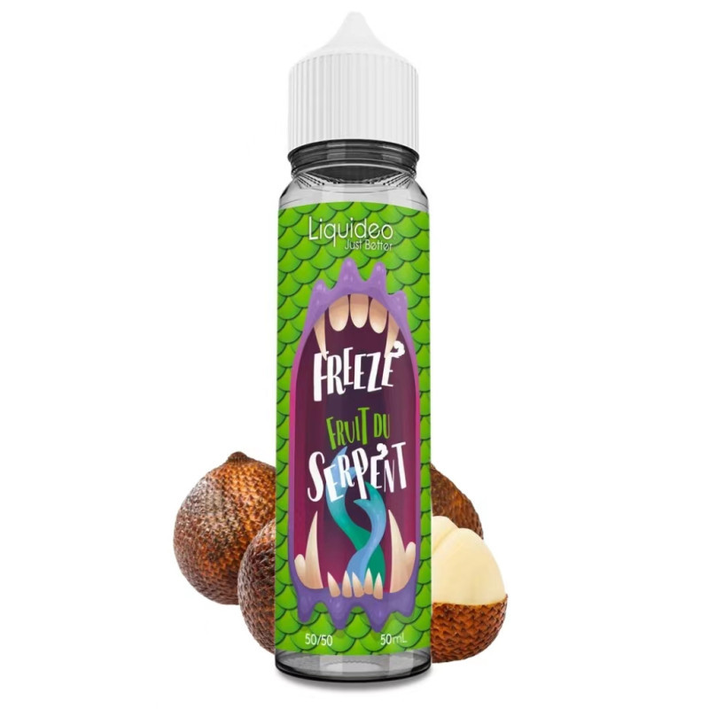 E-liquide Freeze Fruit du serpent 50ml - Liquideo - 0mg