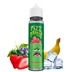 E-liquide Fraise Banane Raisin 50ml - Fizz & Freeze by Liquideo - 0mg