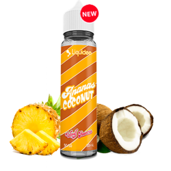 E-liquide Ananas Coconut 50ml - Wpuff Flavors by Liquideo