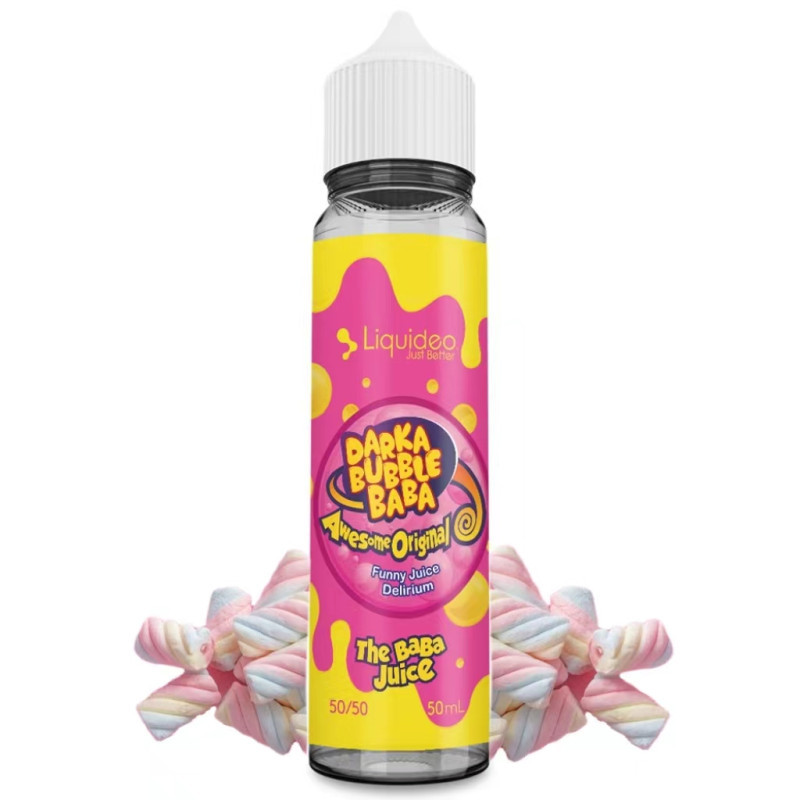 E-liquide Darka Bubble Baba 50ml - Liquideo - 0mg