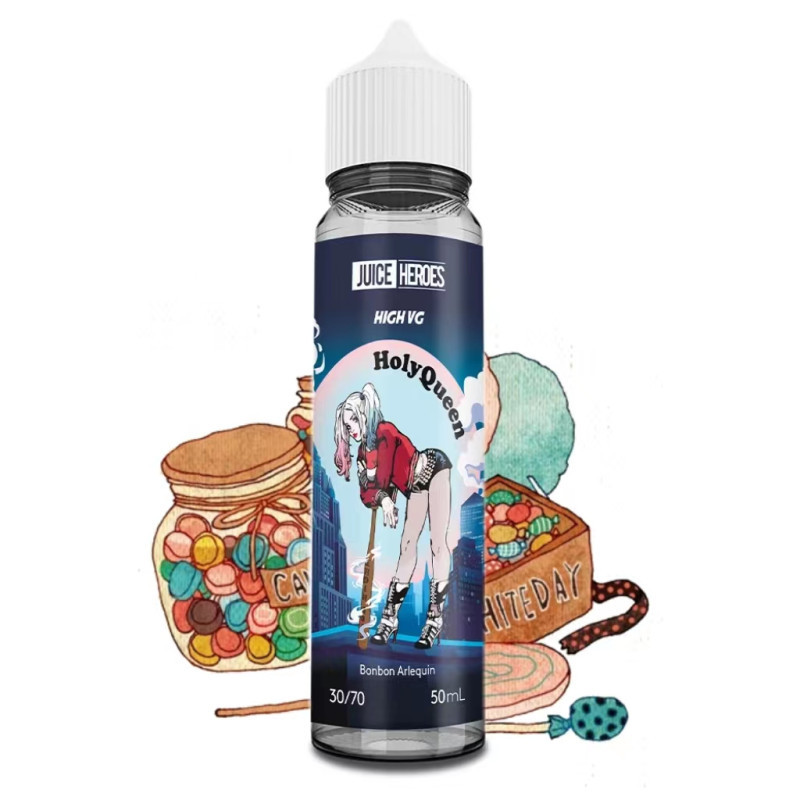 E-liquide Holy Queen 50ml - Juice Heroes by Liquideo - 0mg