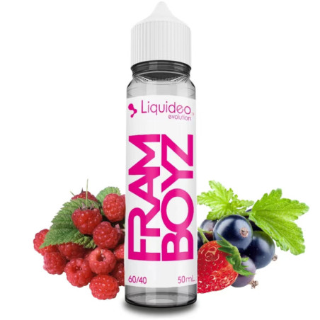 E-liquide Framboyz 50ml - Liquideo