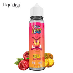 E-liquide Crapule Ananas Framboise 50ml - Multifreeze by Liquideo