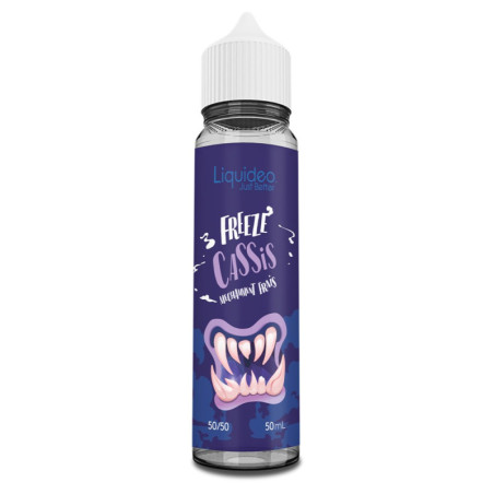 E-liquide Freeze Cassis 50ml - Liquideo