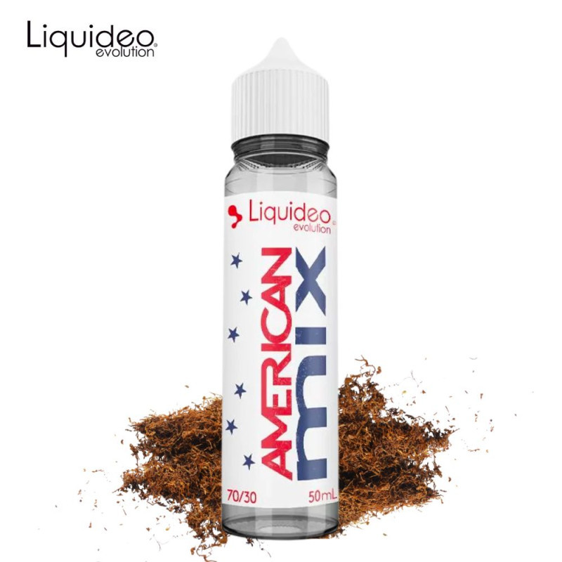 E-liquide American Mix 50ml - Liquideo - 0mg