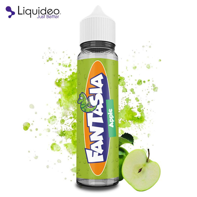 E-liquide Apple 50ml - Fantasia by Liquideo - 0mg