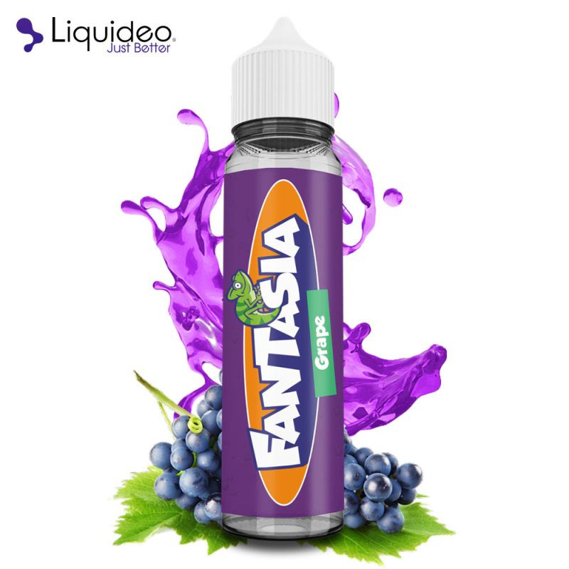 E-liquide Grape 50ml - Fantasia by Liquideo - 0mg