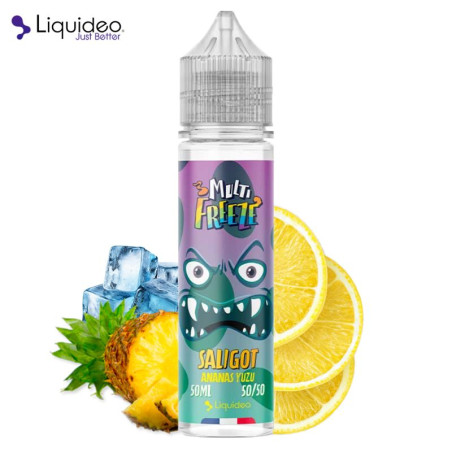 E-liquide Saligot Ananas Yuzu 50ml - Multifreeze by Liquideo