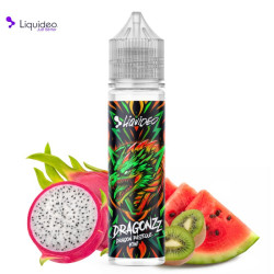 E-liquide Dragon Pastèque Kiwi 50ml - Dragonzz by Liquideo - 0mg
