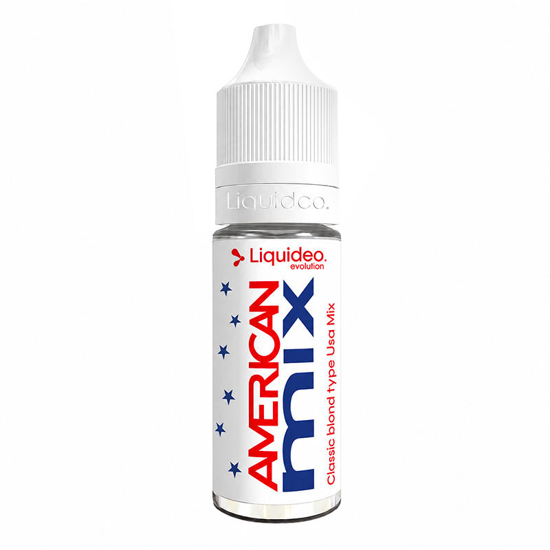 E-liquide American Mix 10ml - Liquideo - 0mg