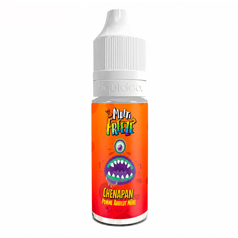 E-liquide Chenapan Pomme Abricot Mûre 10ml - Multifreeze by Liquideo - 0mg