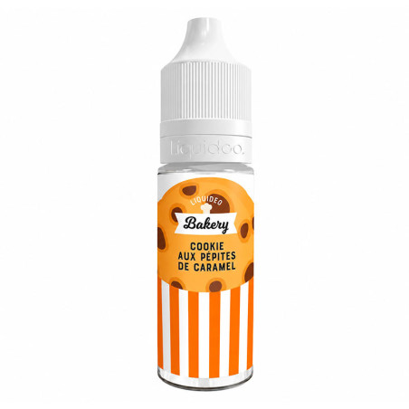 E-liquide Cookie aux pépites de caramel 10ml - Liquideo - 6mg