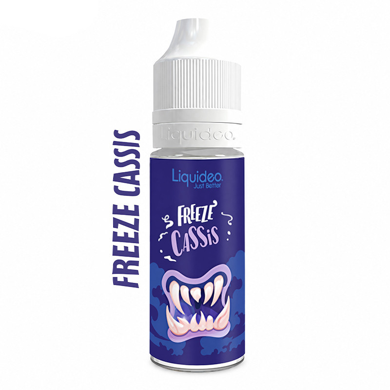 E-liquide Freeze Cassis 10ml - Liquideo - 3mg
