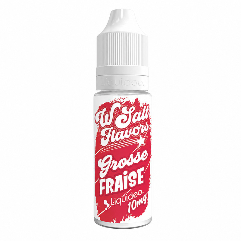 E-liquide Grosse Fraise 10ml - Wsalt Flavors by Liquideo - 10mg
