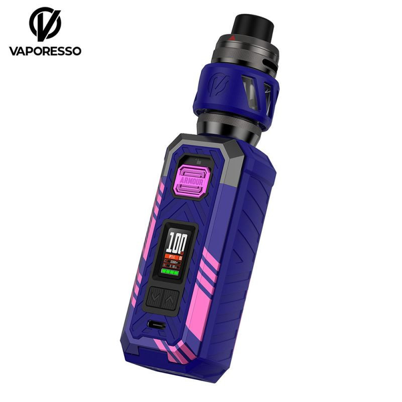 Kit Armour S iTank T 100W - Vaporesso - Cyber Blue