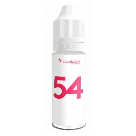 E-liquide Le 54 10ml - Liquideo - 10mg