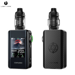 Kit Centaurus BT200 - Lost Vape - Black Carbon