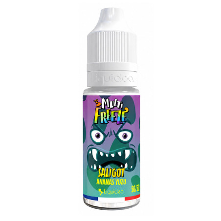 E-liquide Saligot Ananas Yuzu 10ml - Multifreeze by Liquideo - 6mg