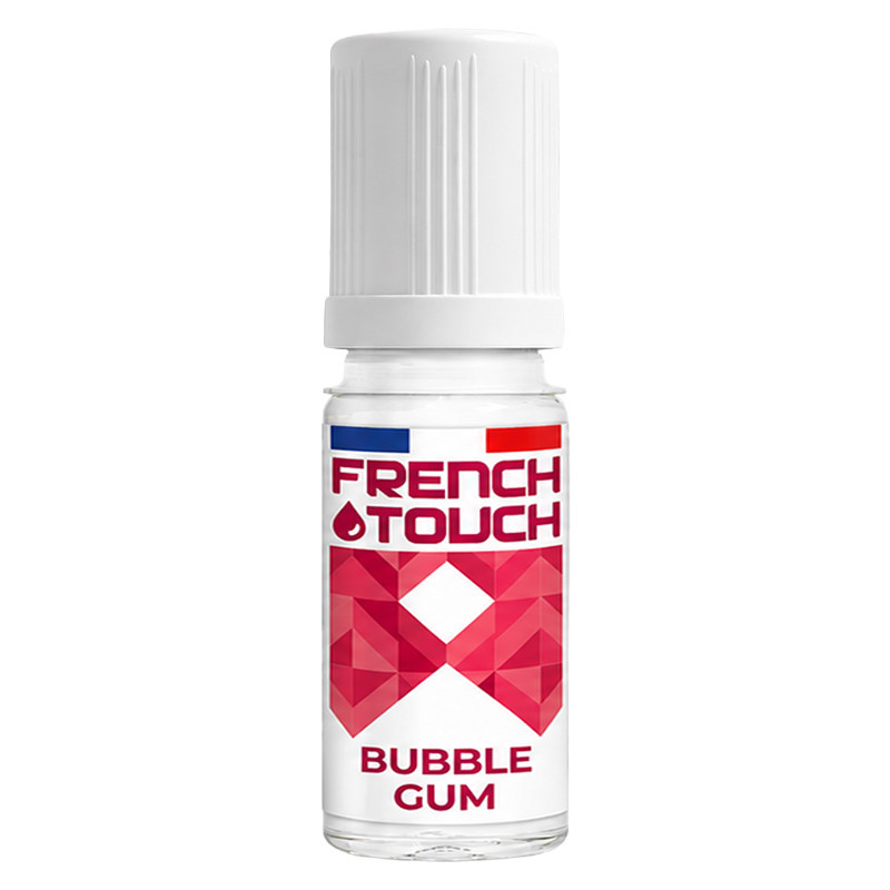 E-liquide BUBBLE GUM 10ml - French Touch - 0mg