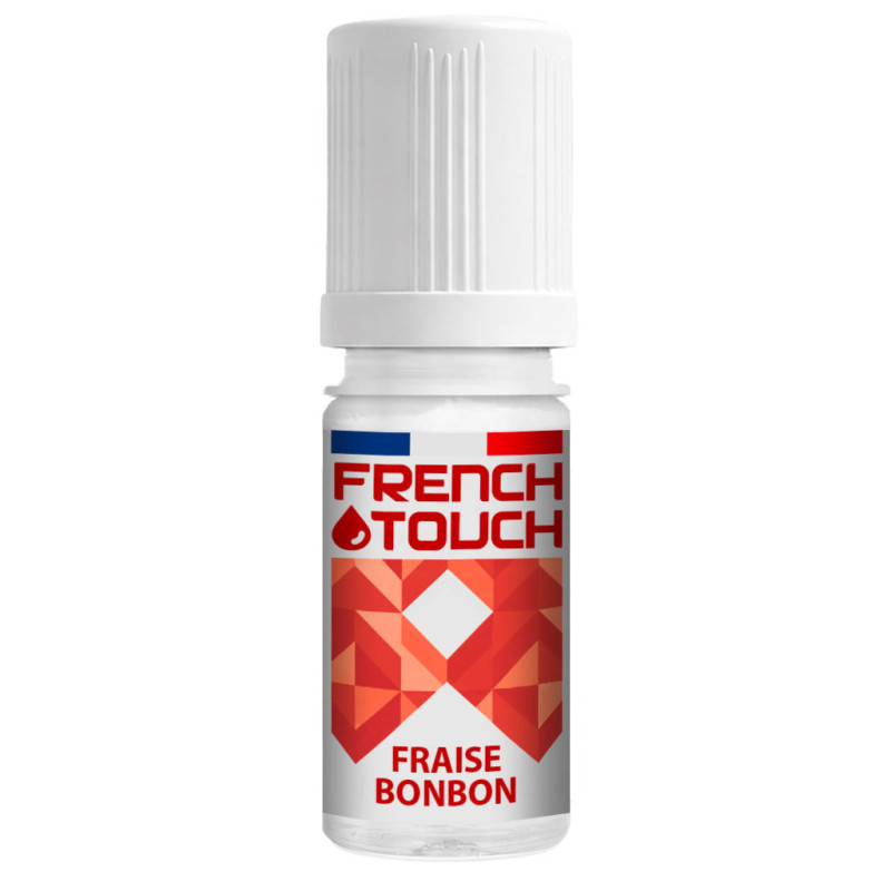 E-liquide FRAISE BONBON 10ml - French Touch - 0mg