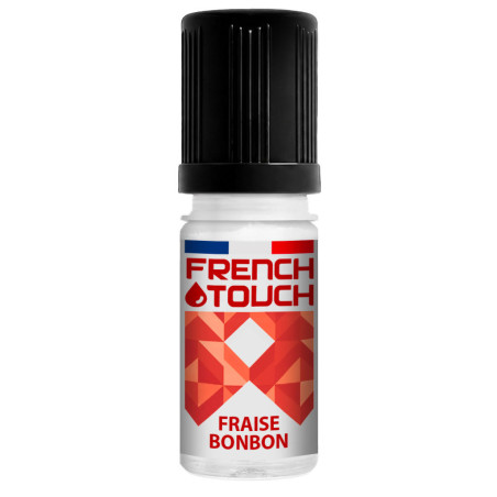 E-liquide FRAISE BONBON 10ml - French Touch - 16mg
