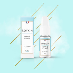 E-liquide Menthe Polaire 10ml - Roykin - 0mg