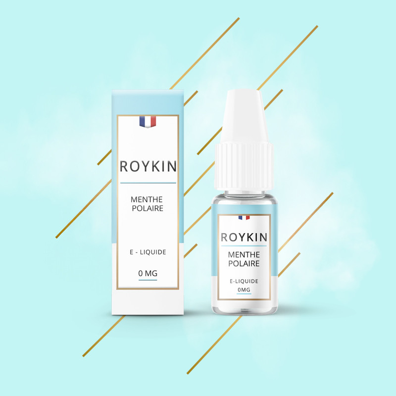 E-liquide Menthe Polaire 10ml - Roykin - 0mg