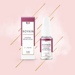 E-liquide Passion Pêche Litchi 10ml - Roykin - 6mg
